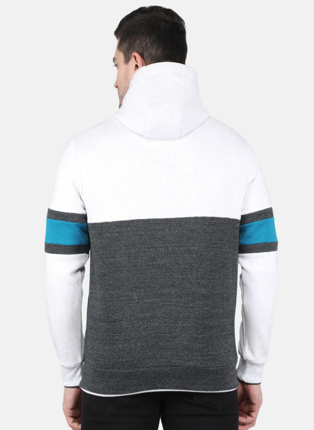 Men Beige Printed Sweatshirt