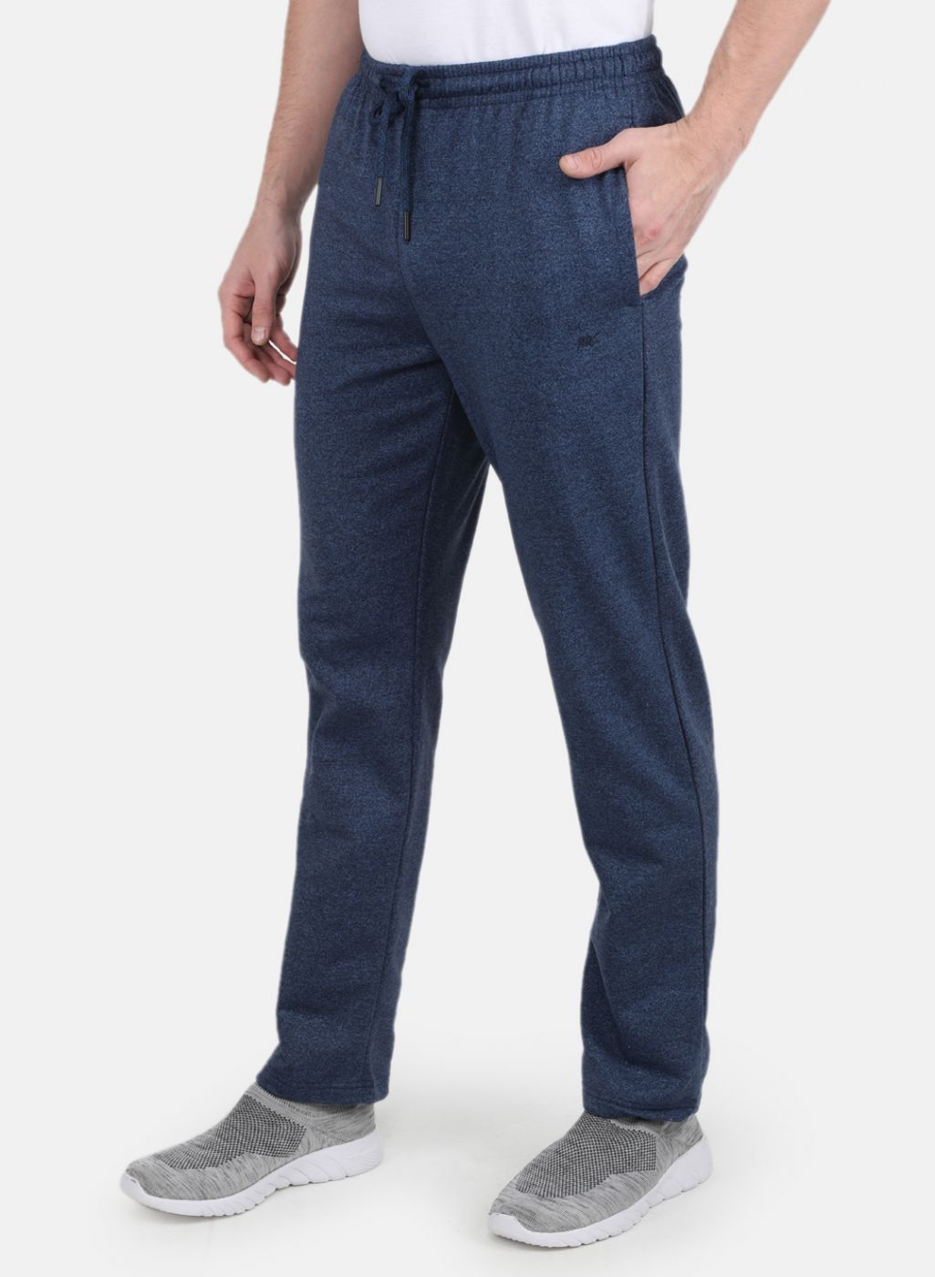 Men NAvy Blue Regular Fit Winter Lower