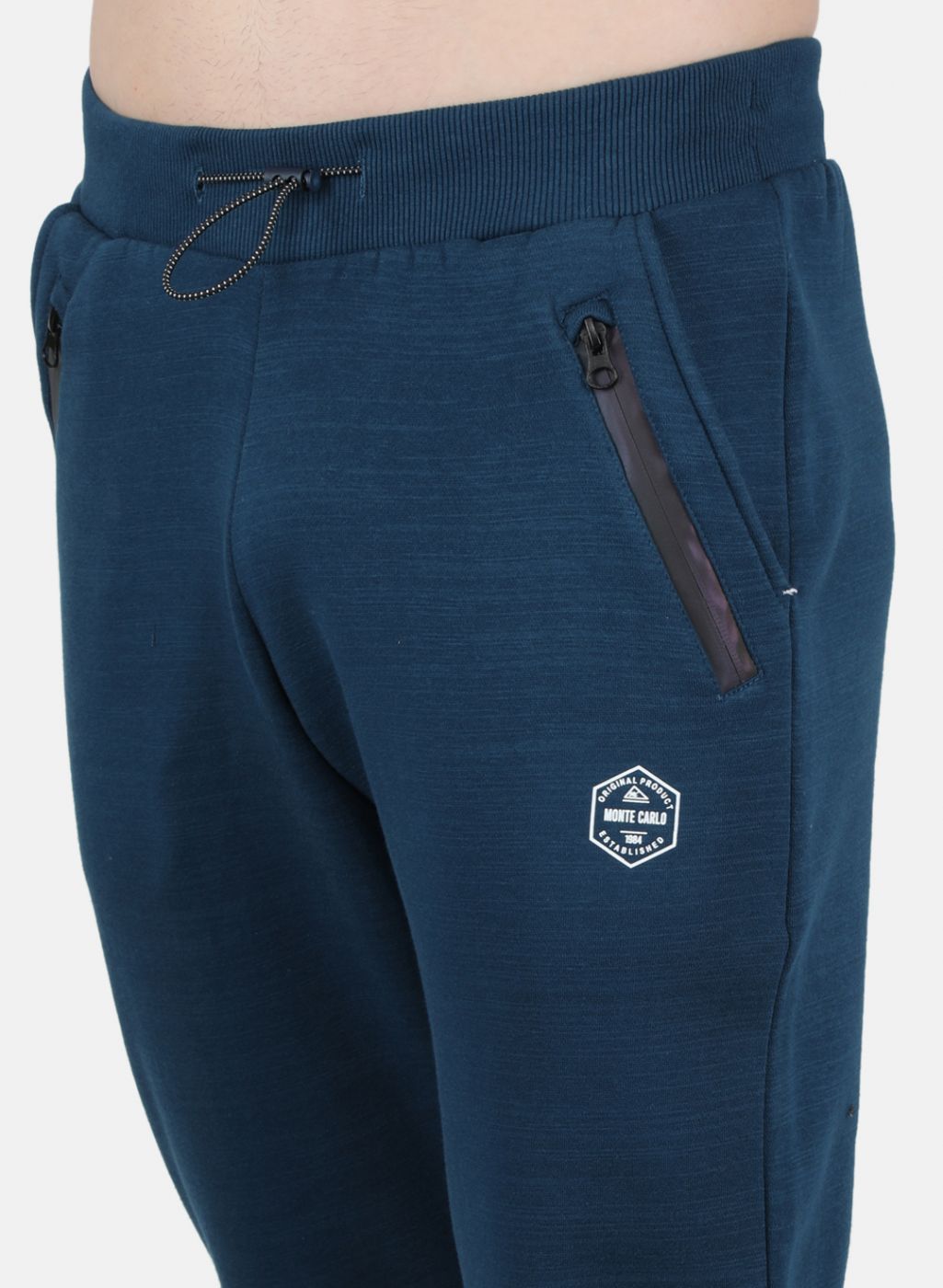 Men Blue Regular Fit Winter Lower