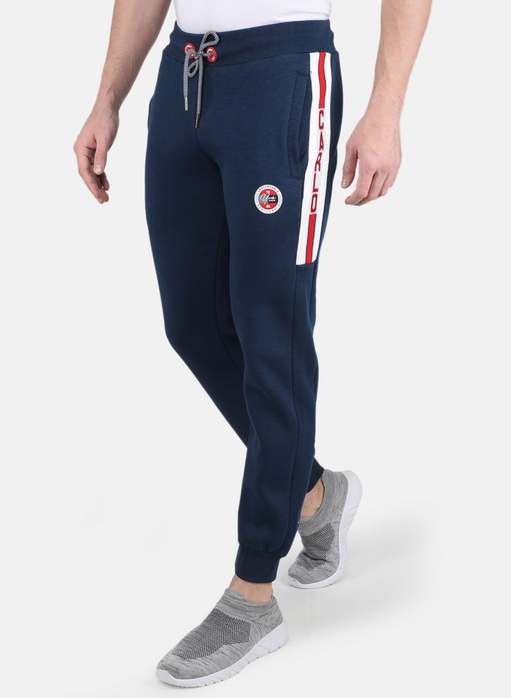 Men Blue Smart Fit Winter Lower