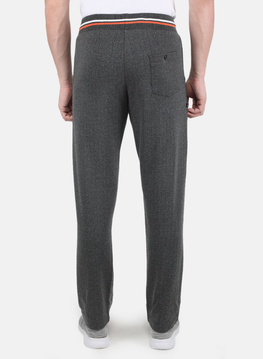 Men Grey Slim Fit Winter Lower