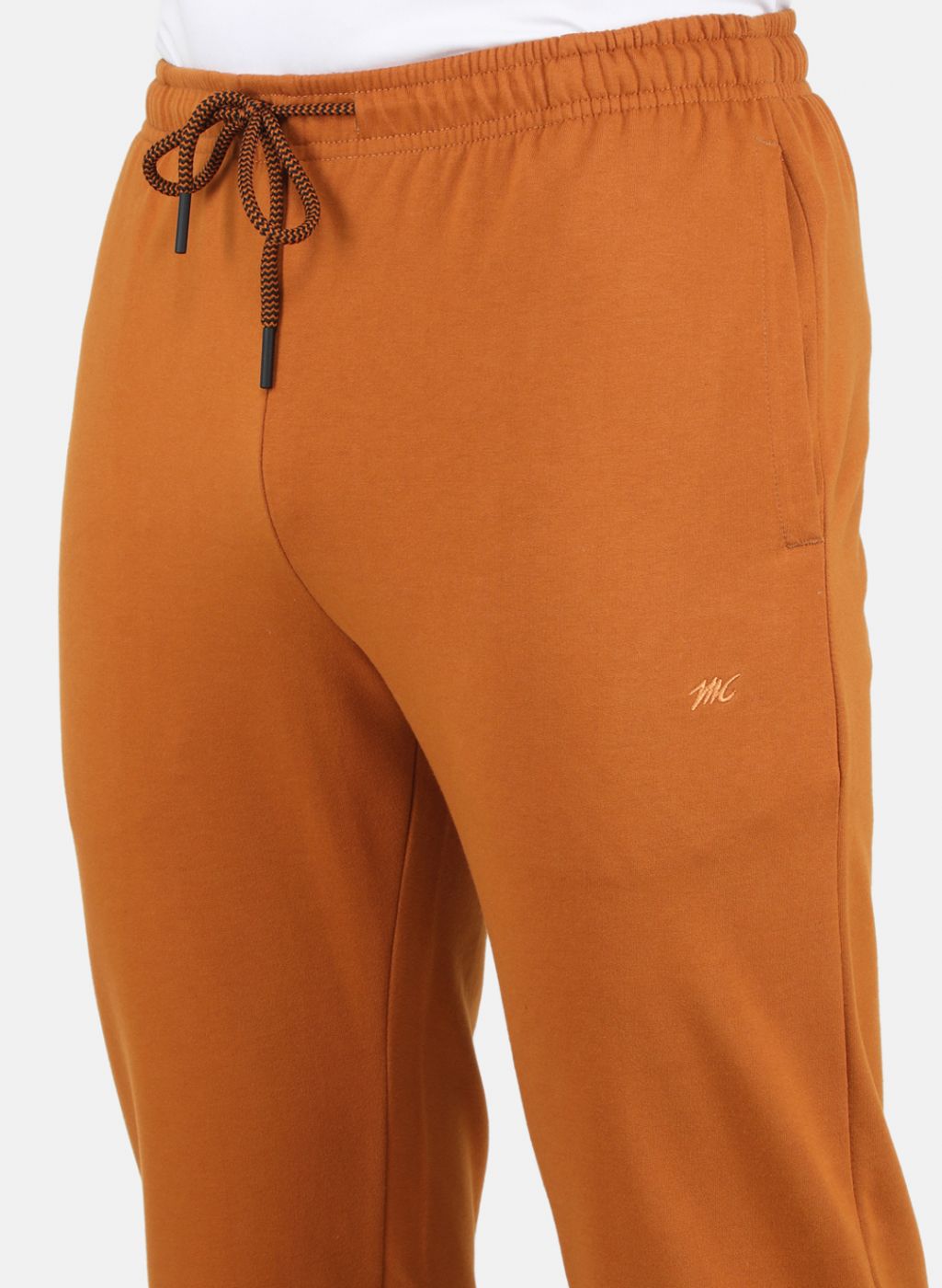 Men Mustard Solid Tracksuit