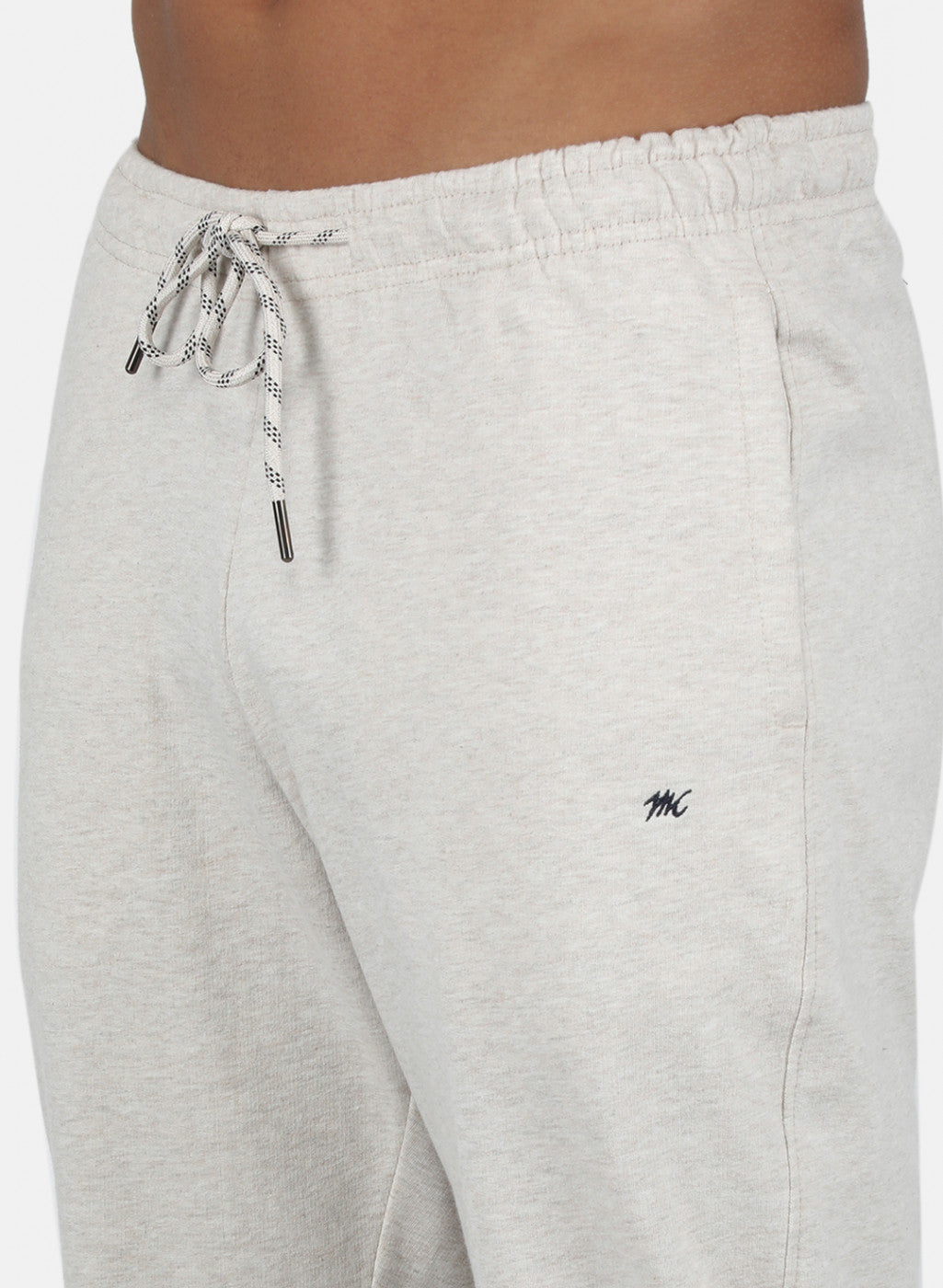 Men Beige Pre-winter Jaquard Tracksuit