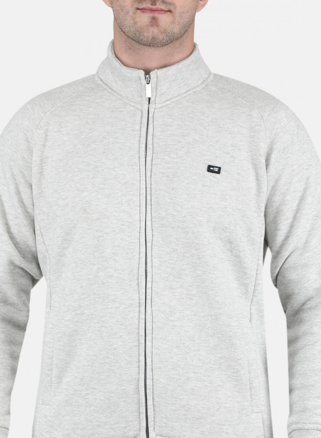 Men Grey Tracksuit with Jogger