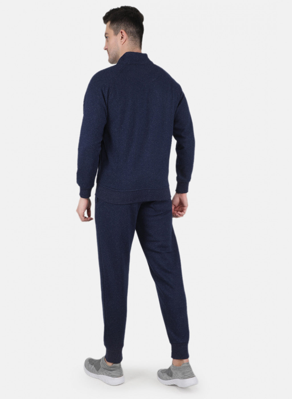 Men NAvy Blue Tracksuit with Jogger