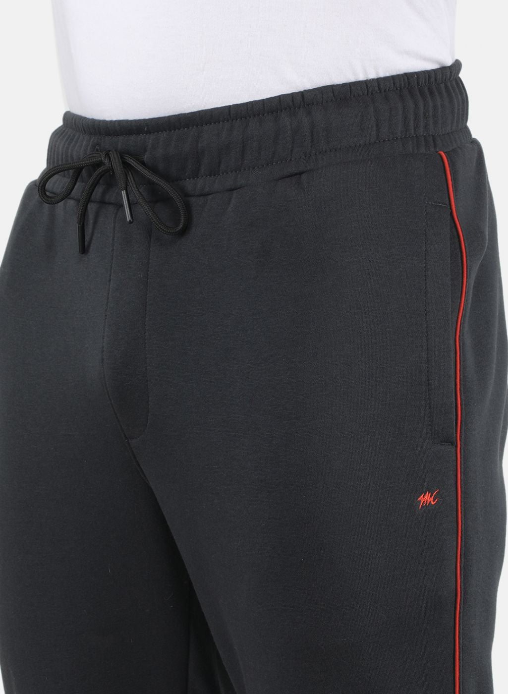 Men Orange Solid Tracksuit