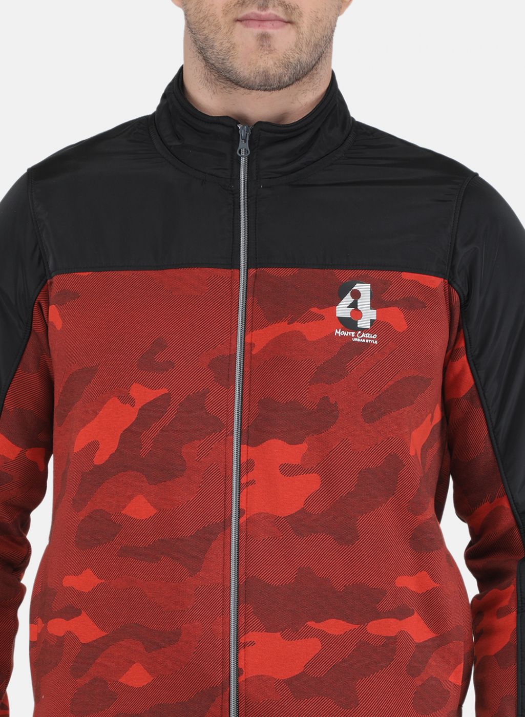 Men Orange Solid Tracksuit