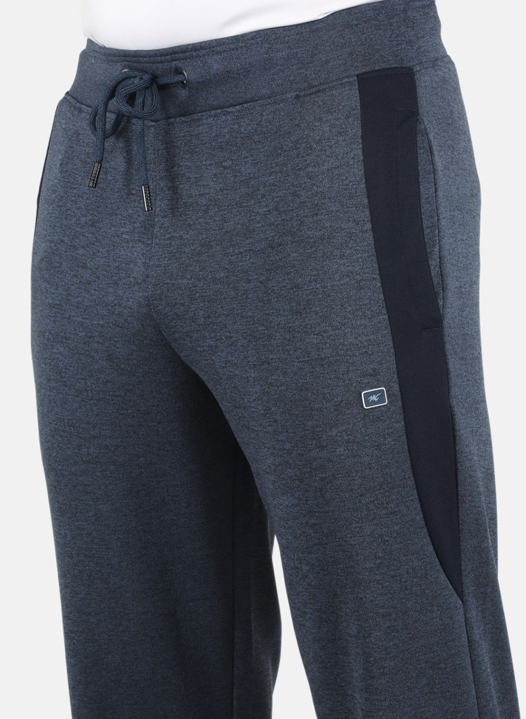 Men Blue Solid Tracksuit