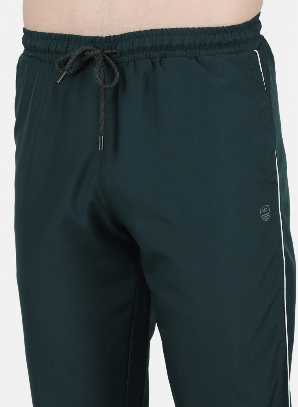 Men Green Light Weight Cut & Sew Tracksuit