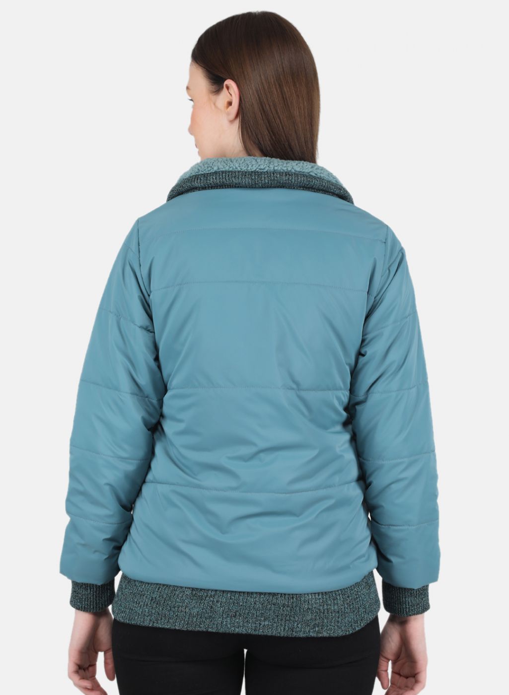 Women Blue Stripe Jacket