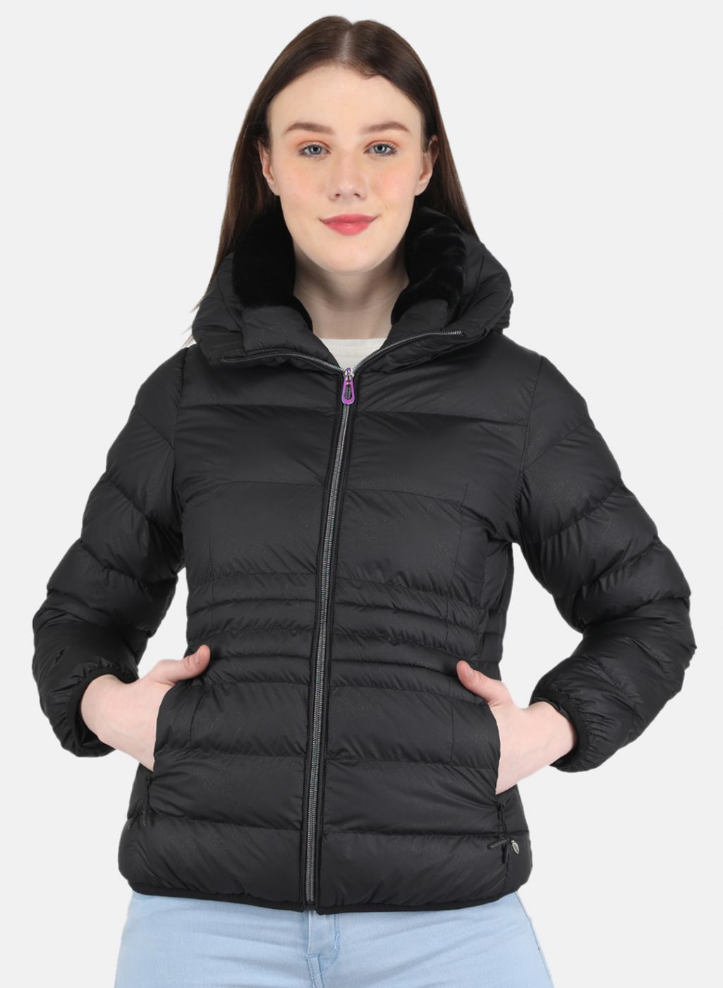 Women Black Stripe Jacket