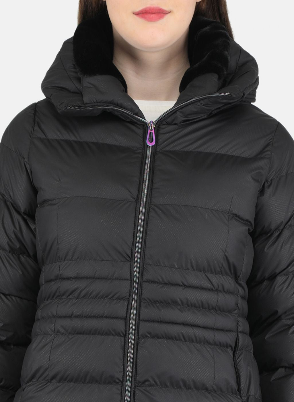 Women Black Stripe Jacket