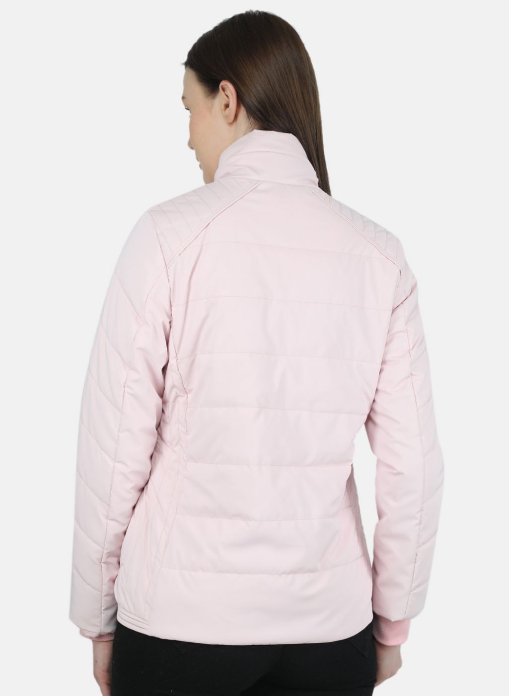 Women Pink Solid Jacket