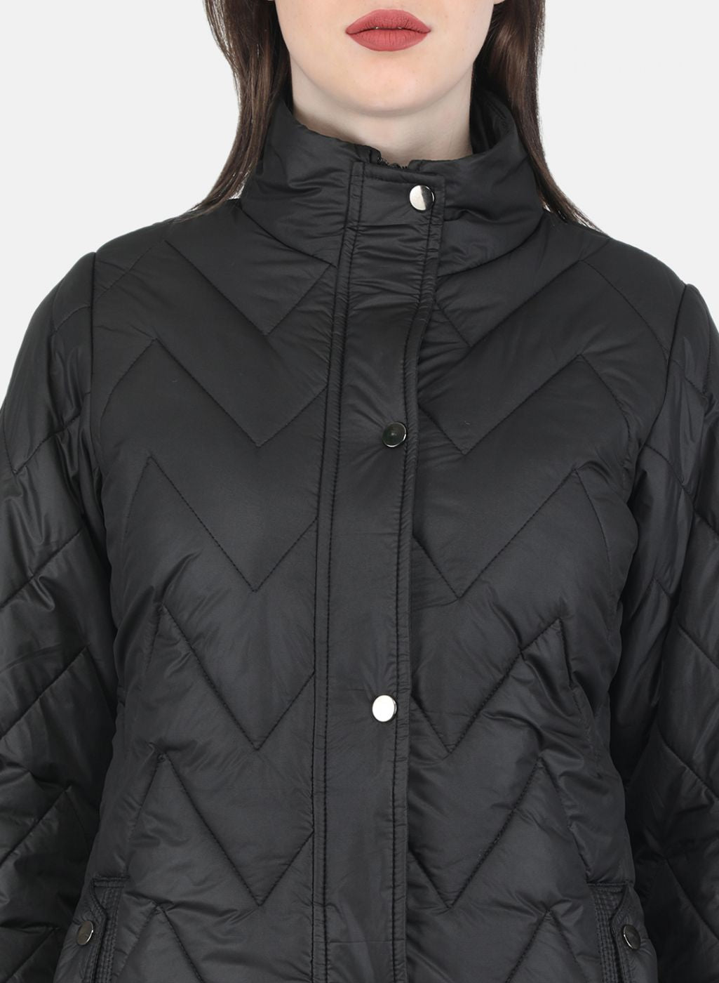 Women Black Stripe Jacket