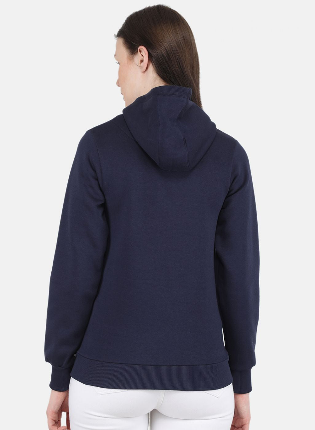 Women Blue Printed Sweatshirt