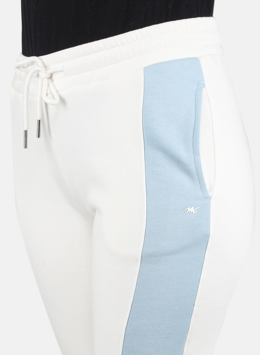 Women Off White Printed Tracksuit