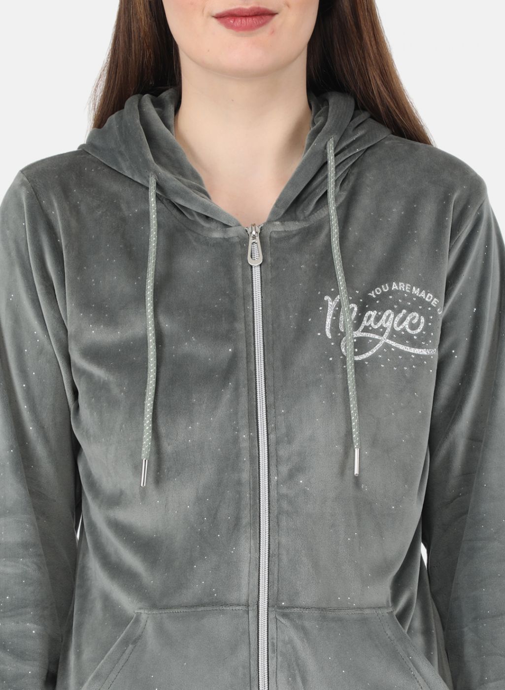 Women Olive Solid Tracksuit