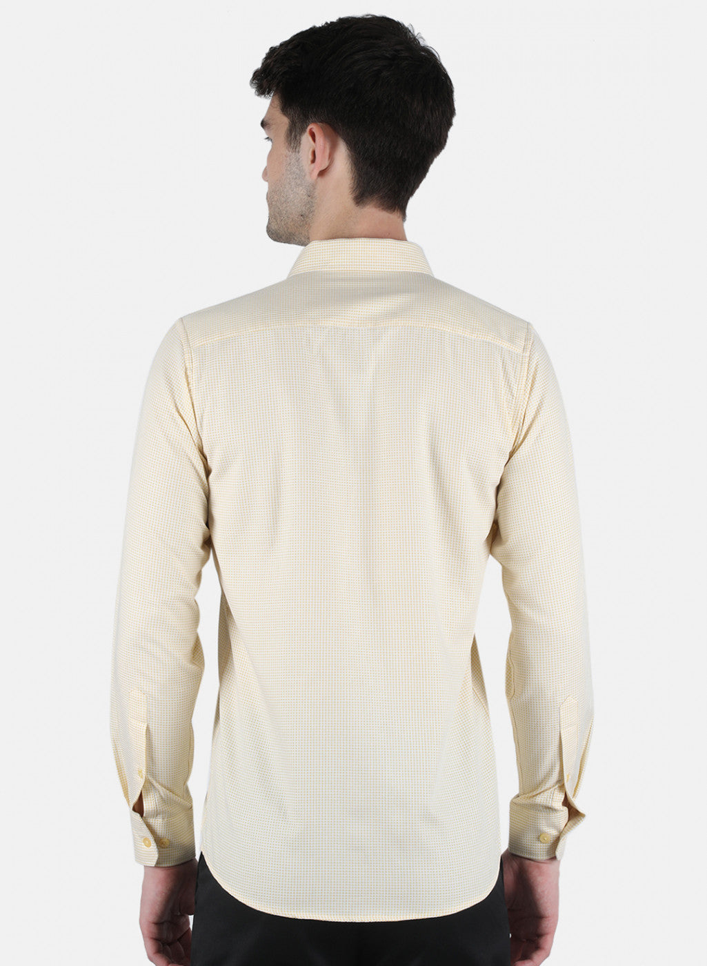 Men Yellow Printed Shirt