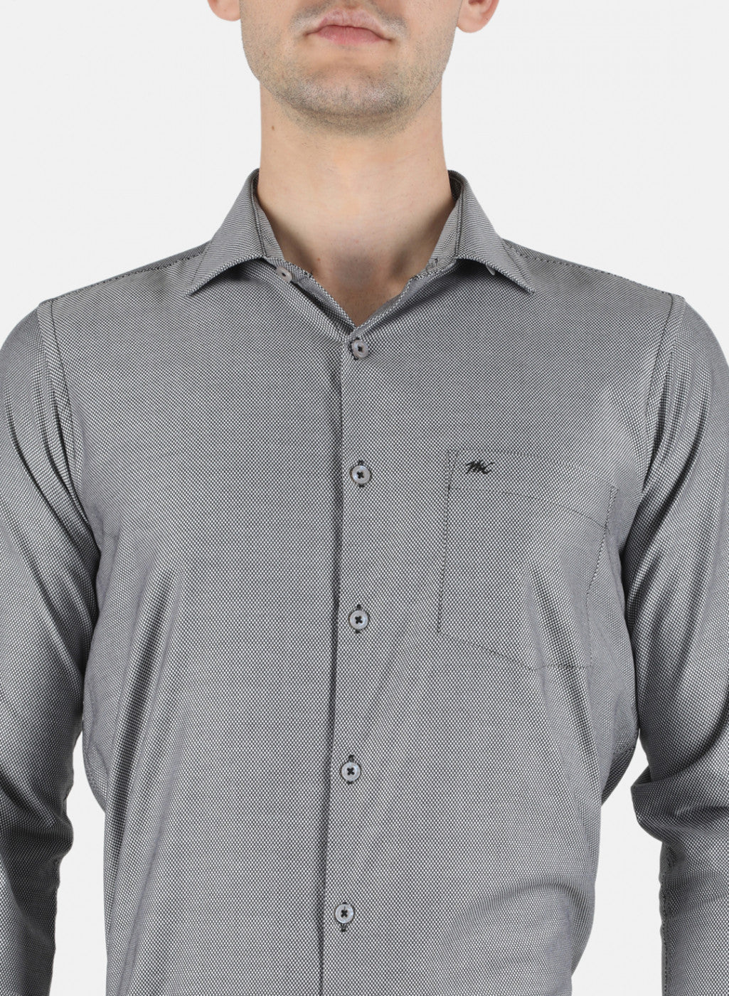Men Black Printed Shirt