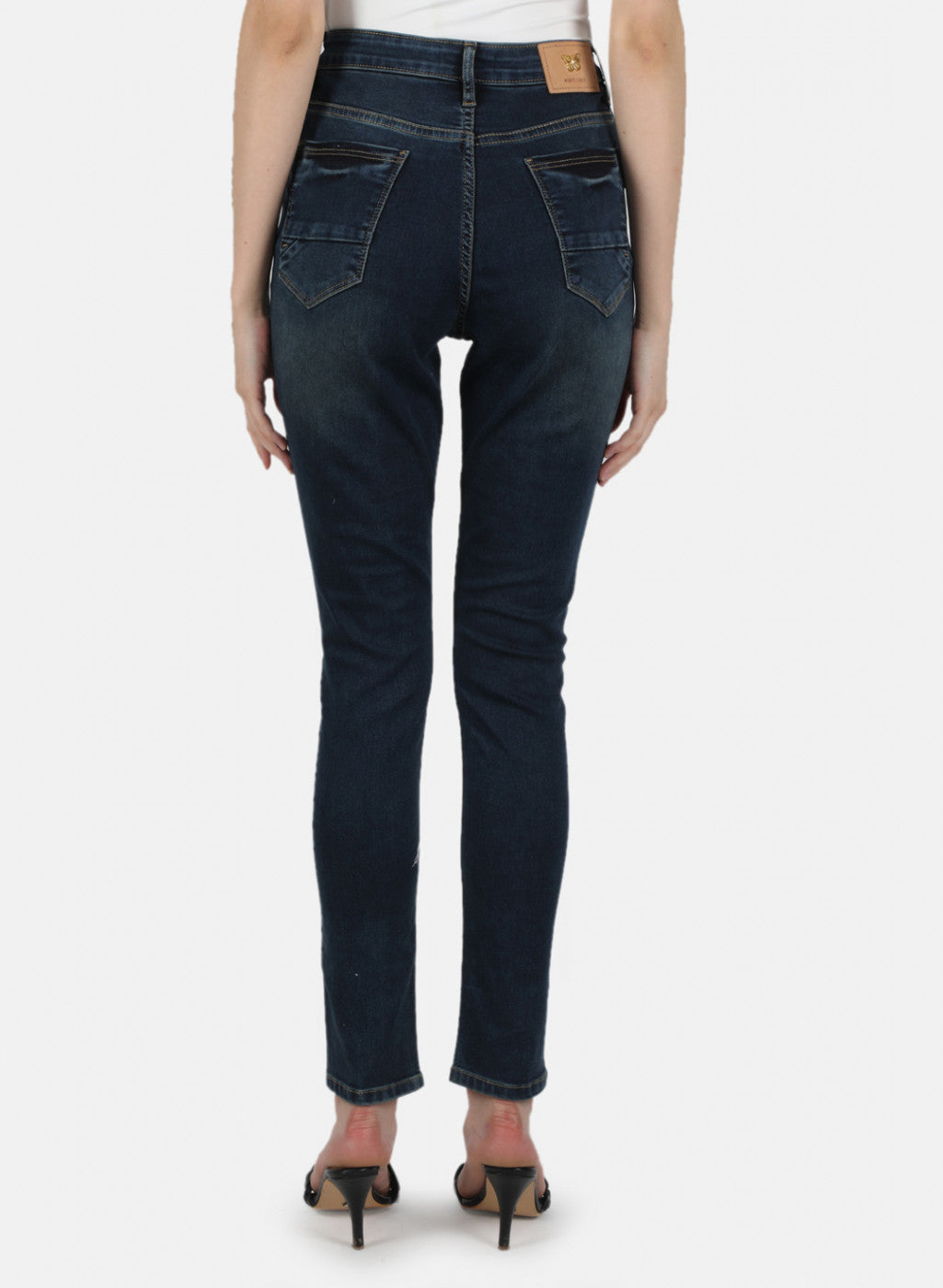 Women Blue Slim Fit Denim
