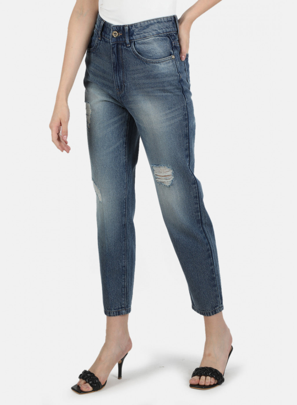 Women Blue Slim Fit Denim