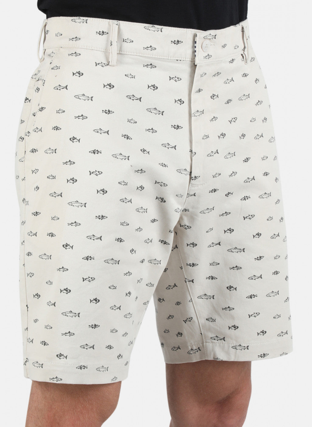 Men Beige Printed Short