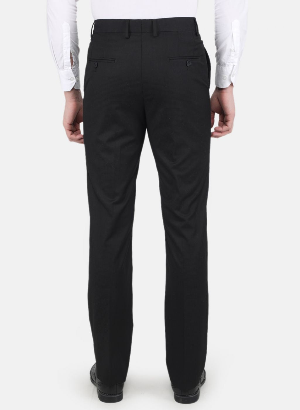 Men Brown Smart Fit Trouser