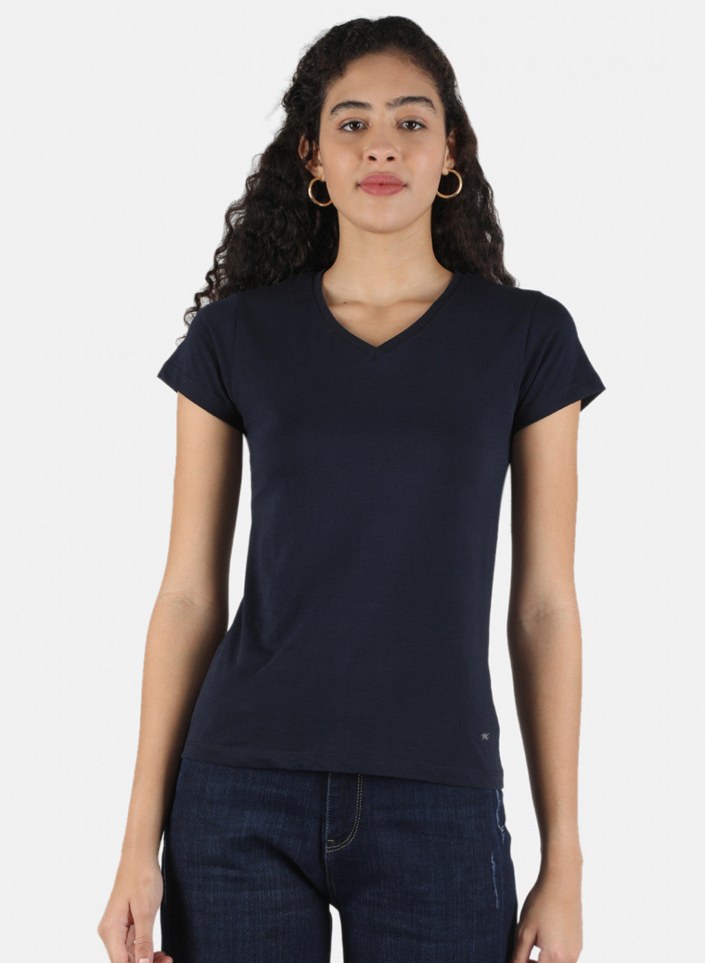 Women Red & Navy Blue Plain Top 2 PCs
