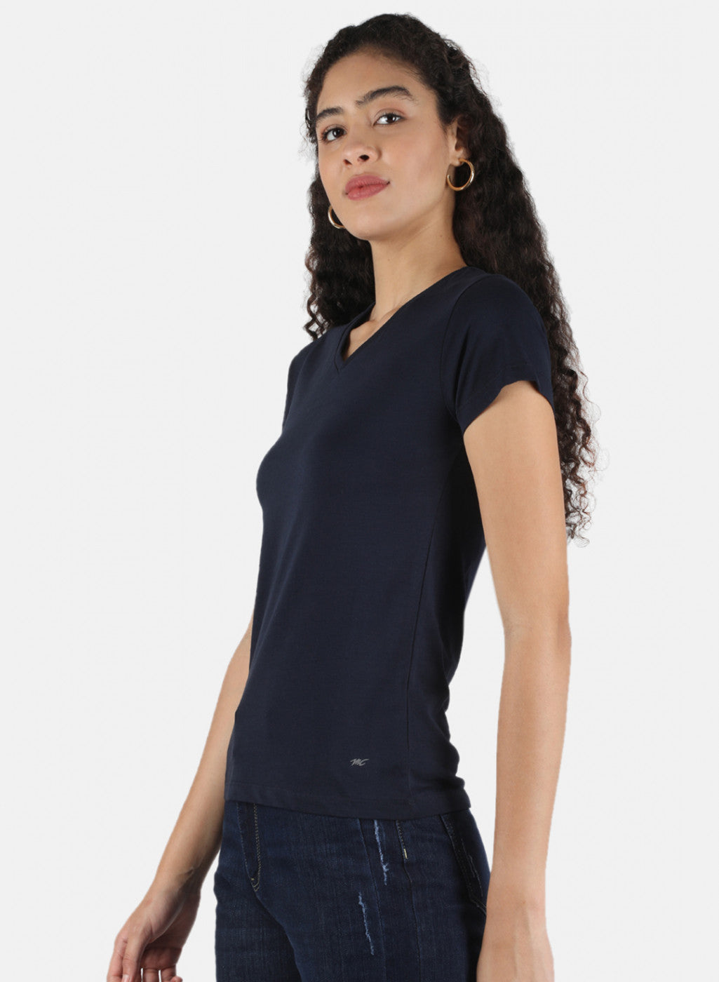 Women Red & Navy Blue Plain Top 2 PCs