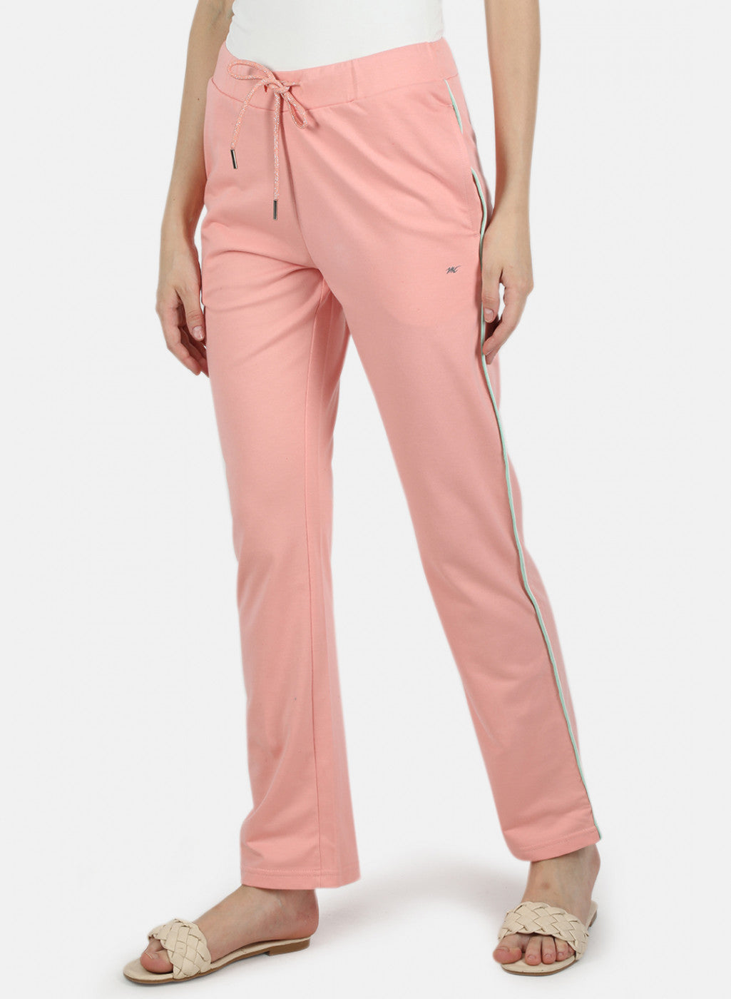 Women Peach Regular Fit Lower