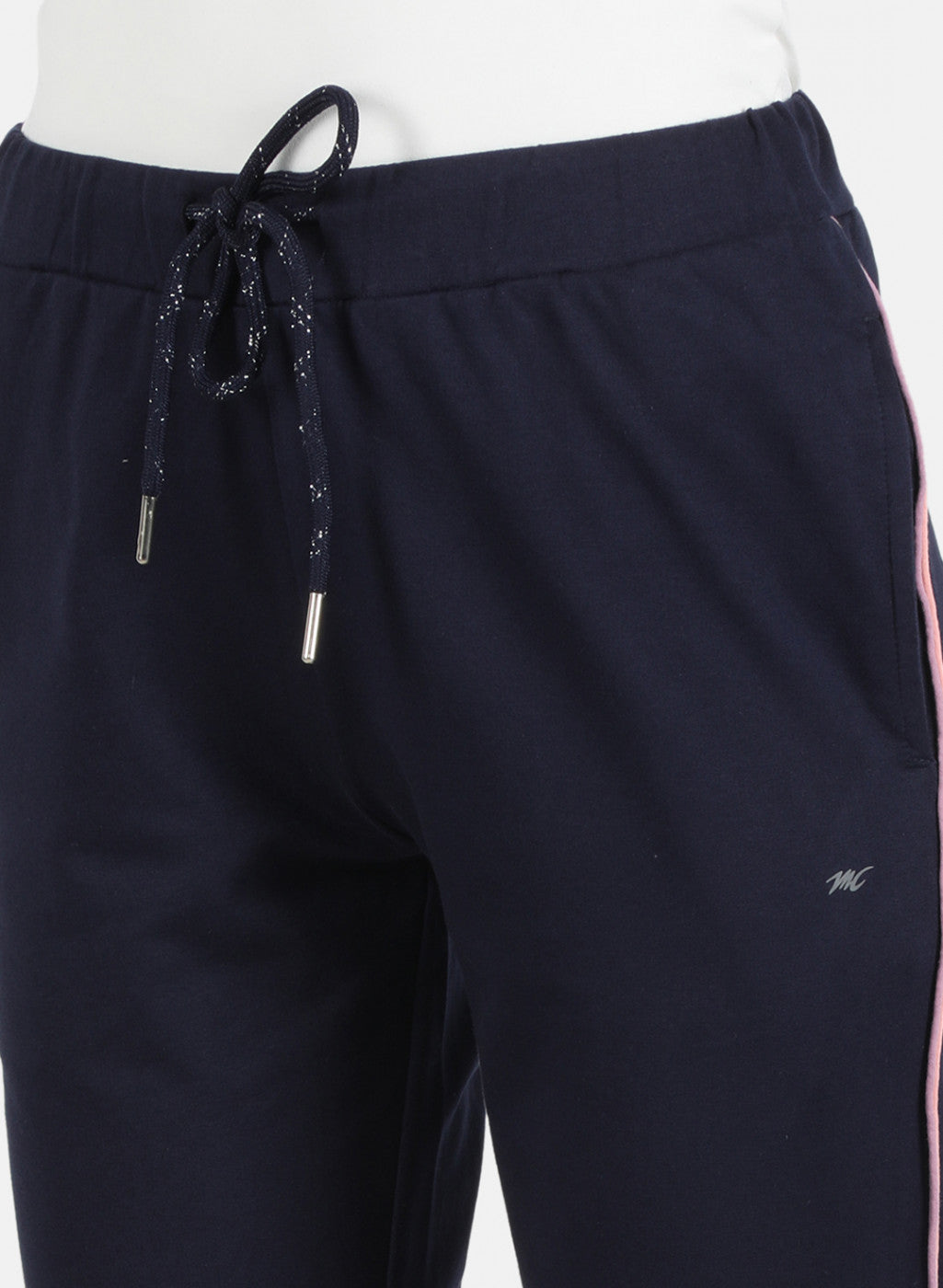 Women Navy Blue Regular Fit Lower