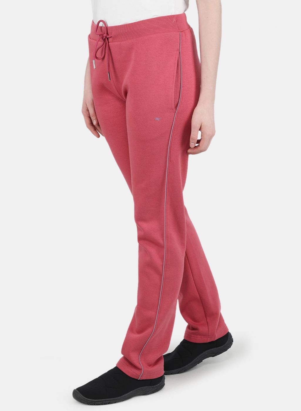 Women Pink Regular Fit Winter Lower
