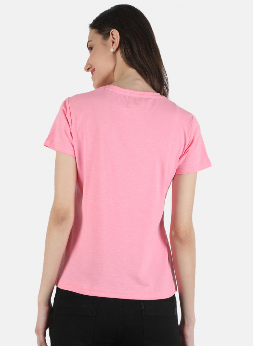 Women Pink Embroidered Top