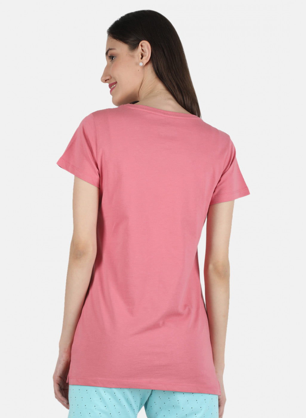 Women Navy Blue Printed Top 2Pc Set