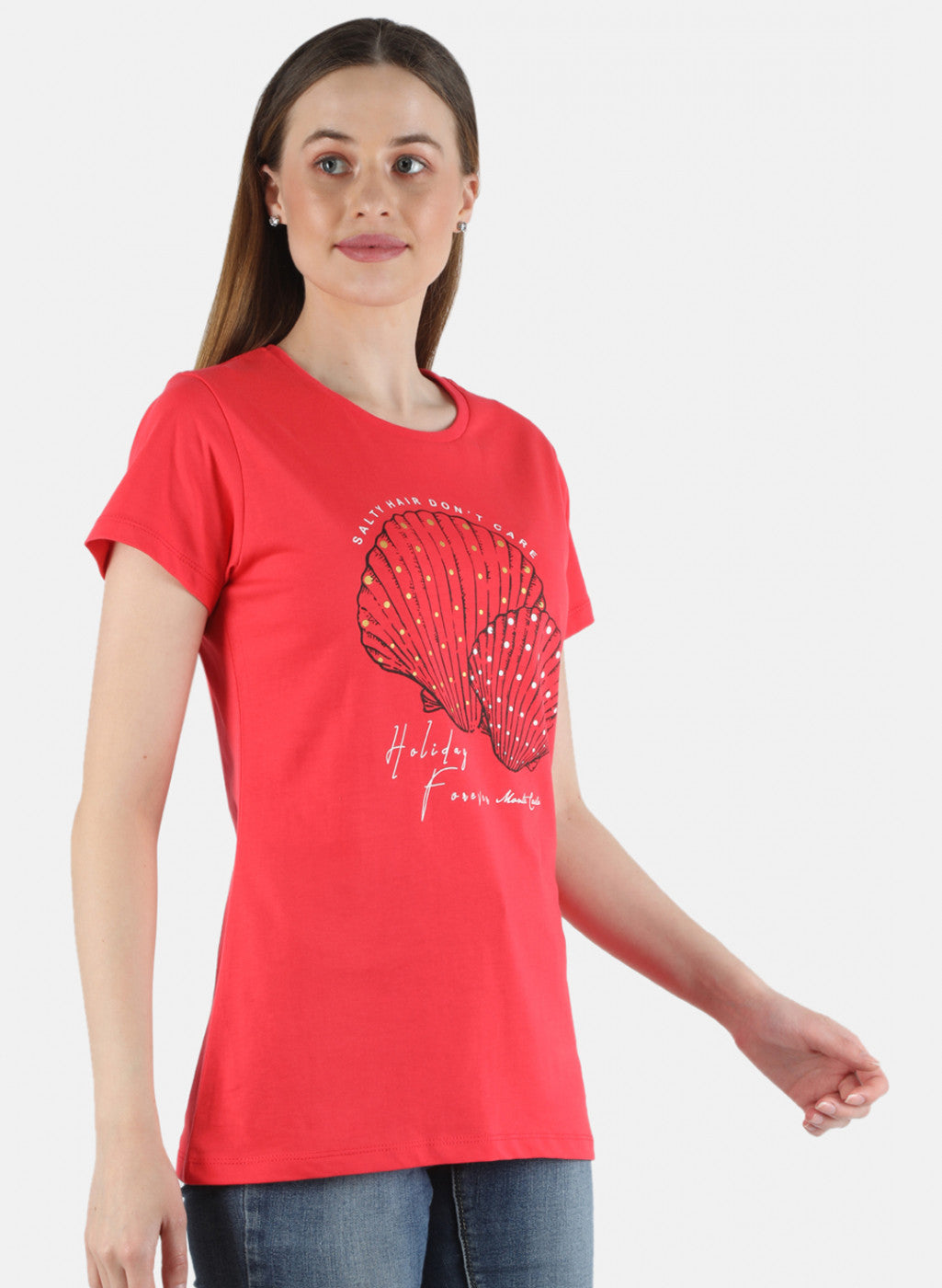 Women Pink & Mustard Printed 2 Pc Top Set