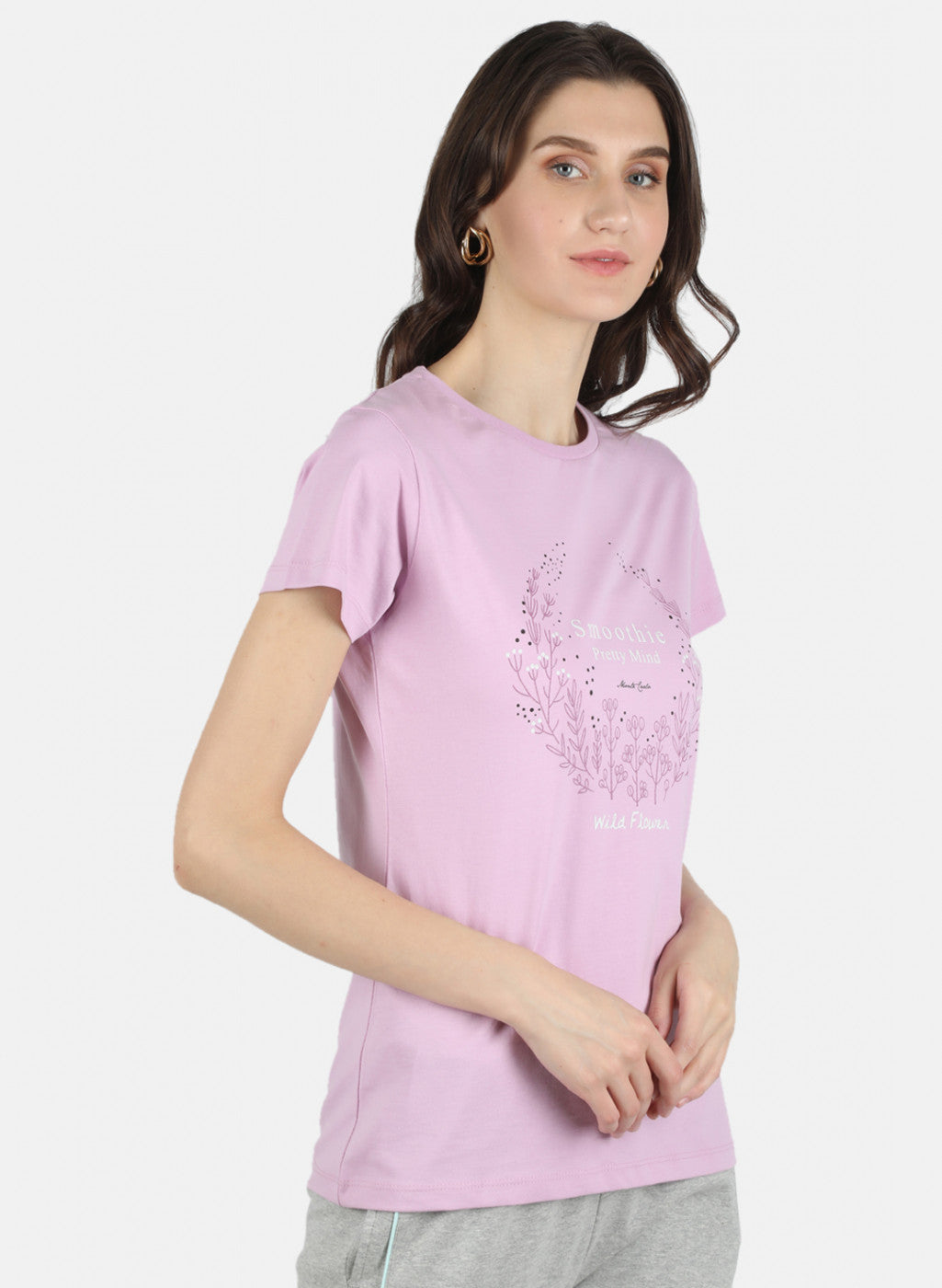 Women Purple & Blue Printed Top 2 PCs