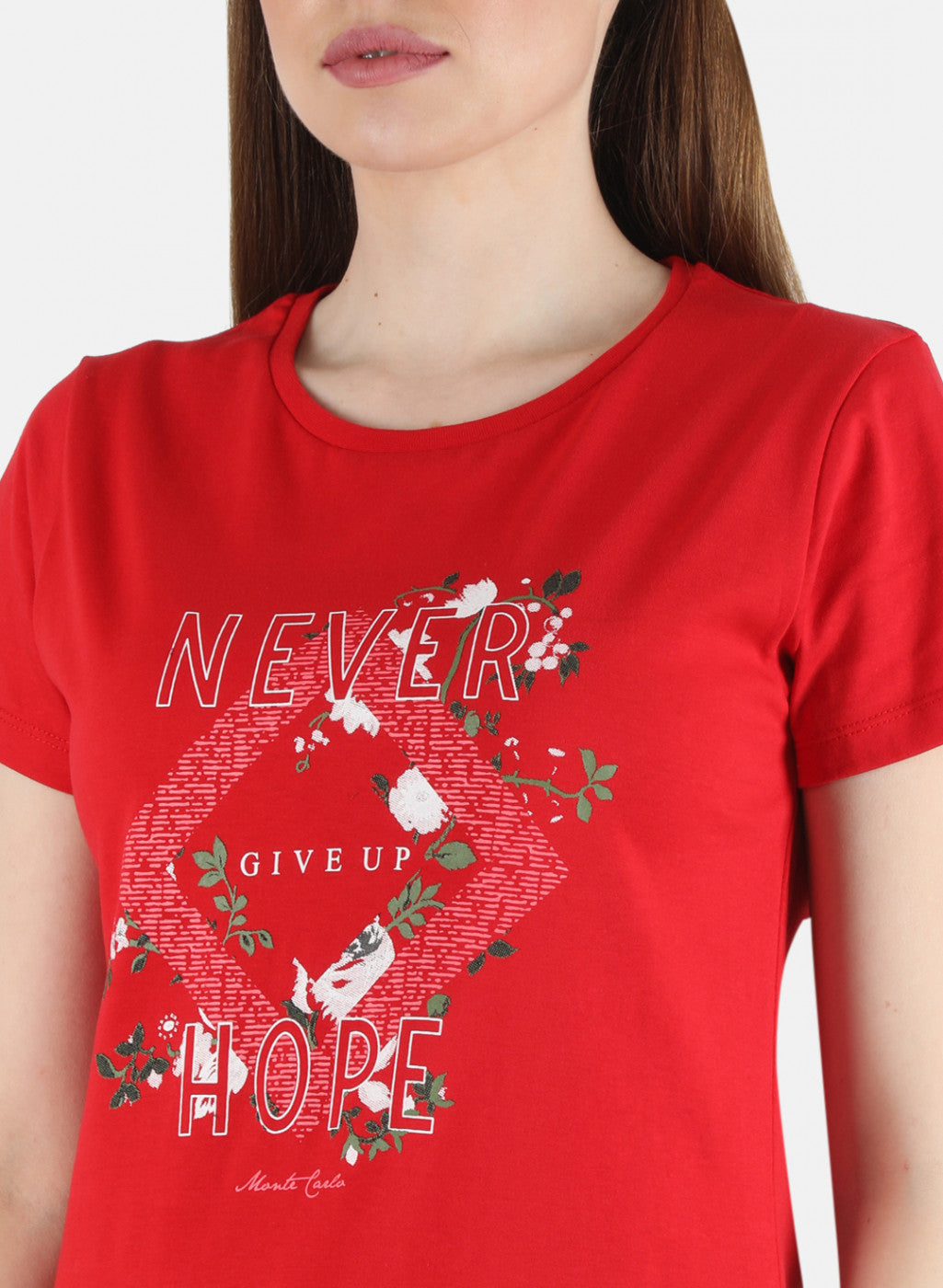 Women Red & Black Printed 2 Pc Top Set