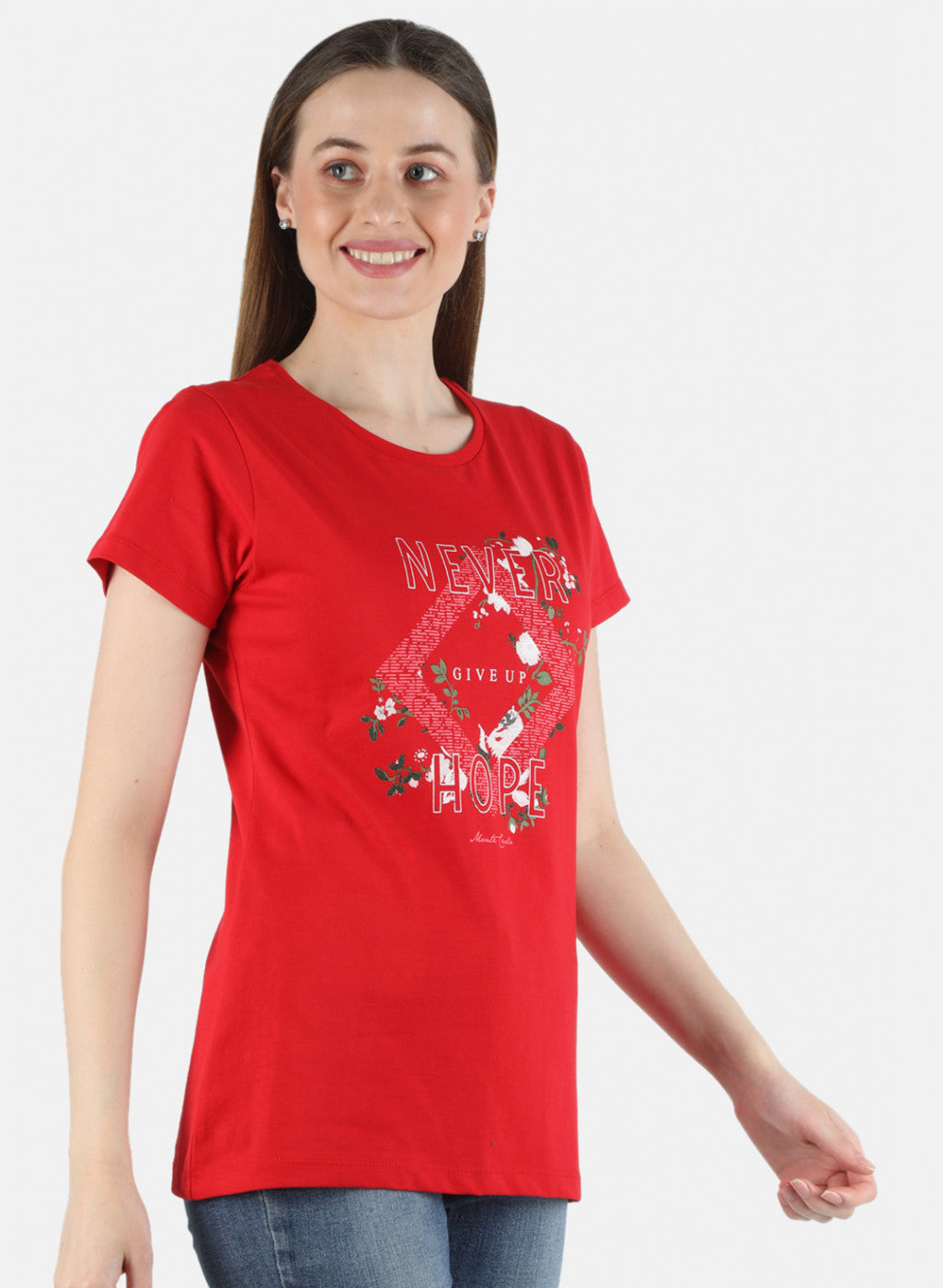 Women Red & Black Printed 2 Pc Top Set