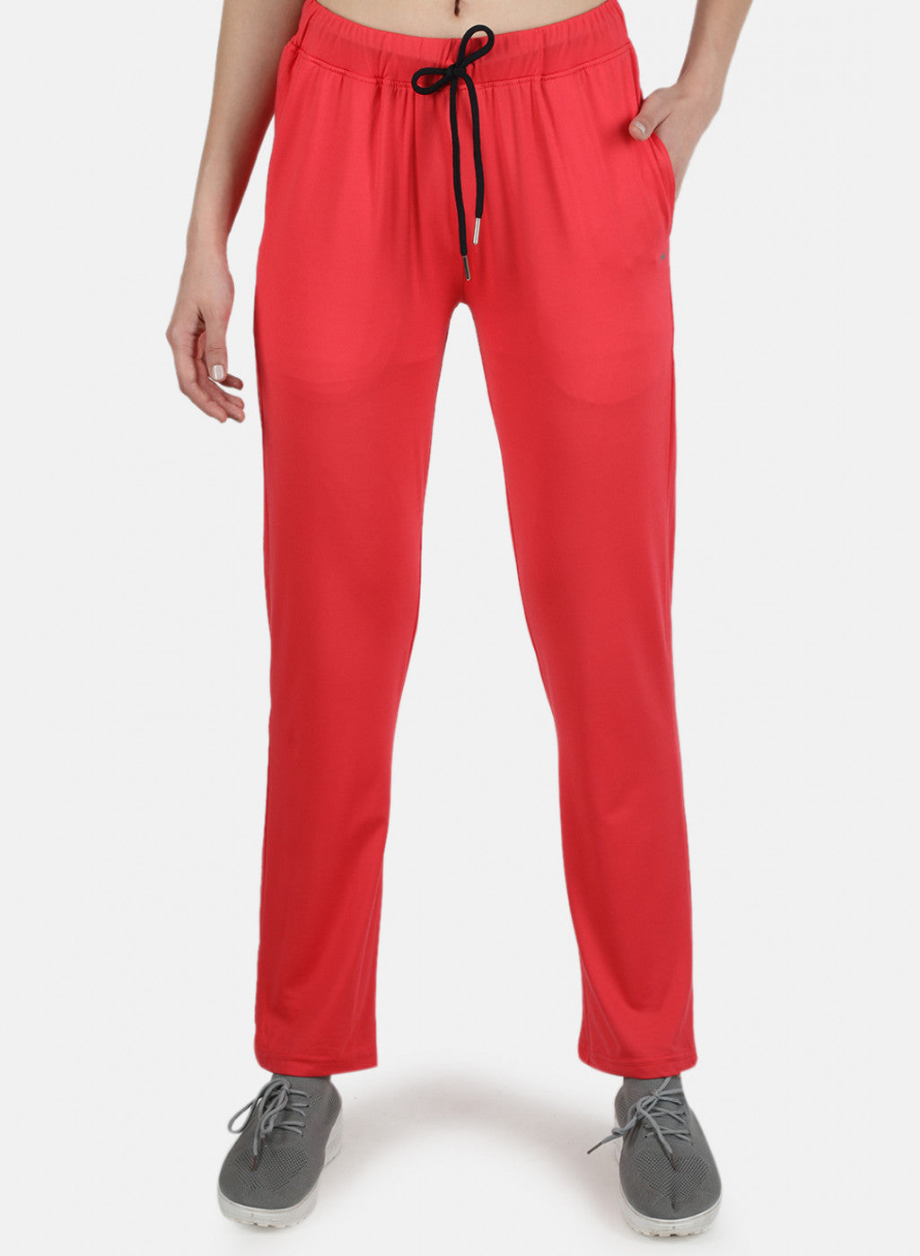 Women Pink Plain Lower