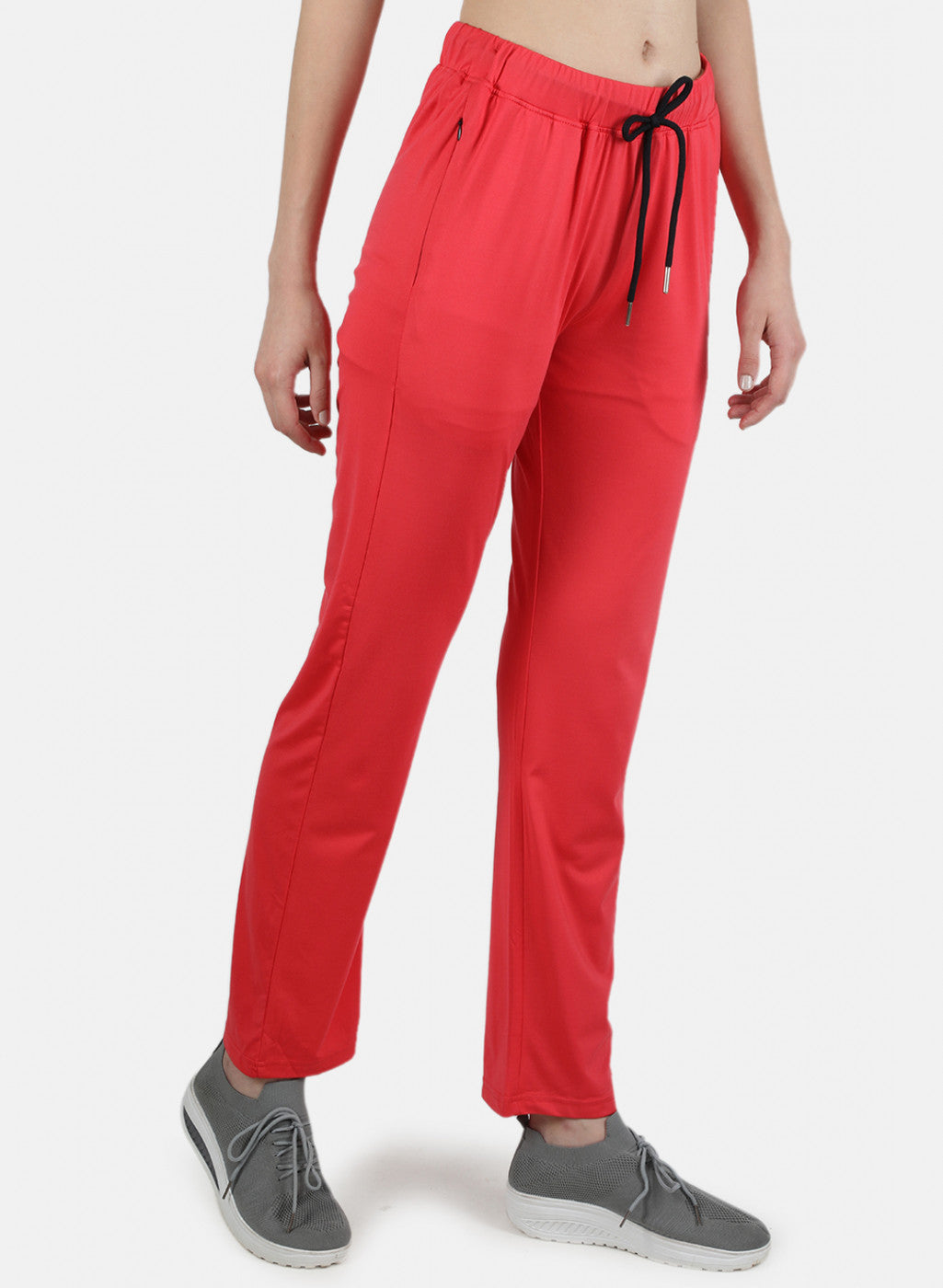 Women Pink Plain Lower