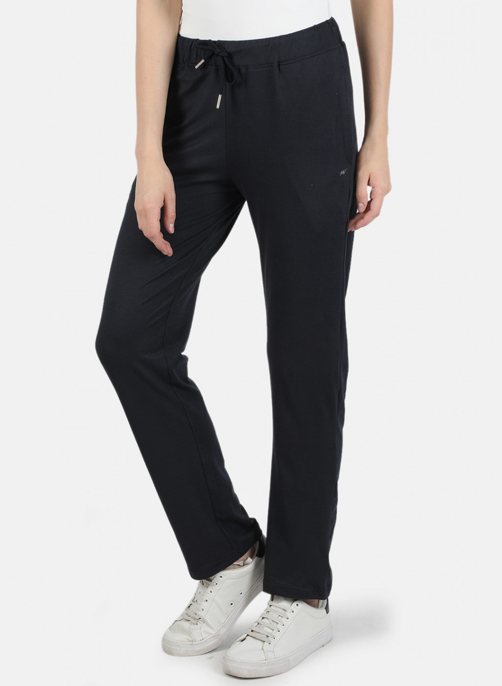 Women Navy Blue Regular Fit Lower