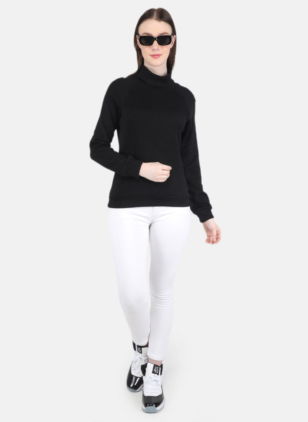 Women Black Self Design Sceavy