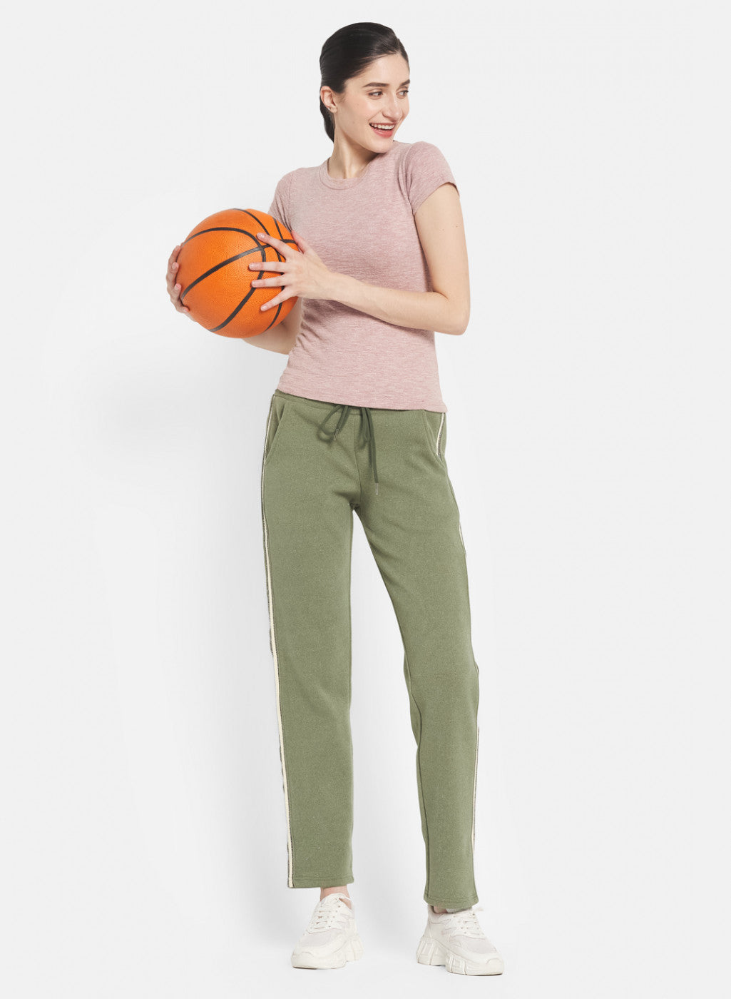 Women Green Regular Fit Winter Lower