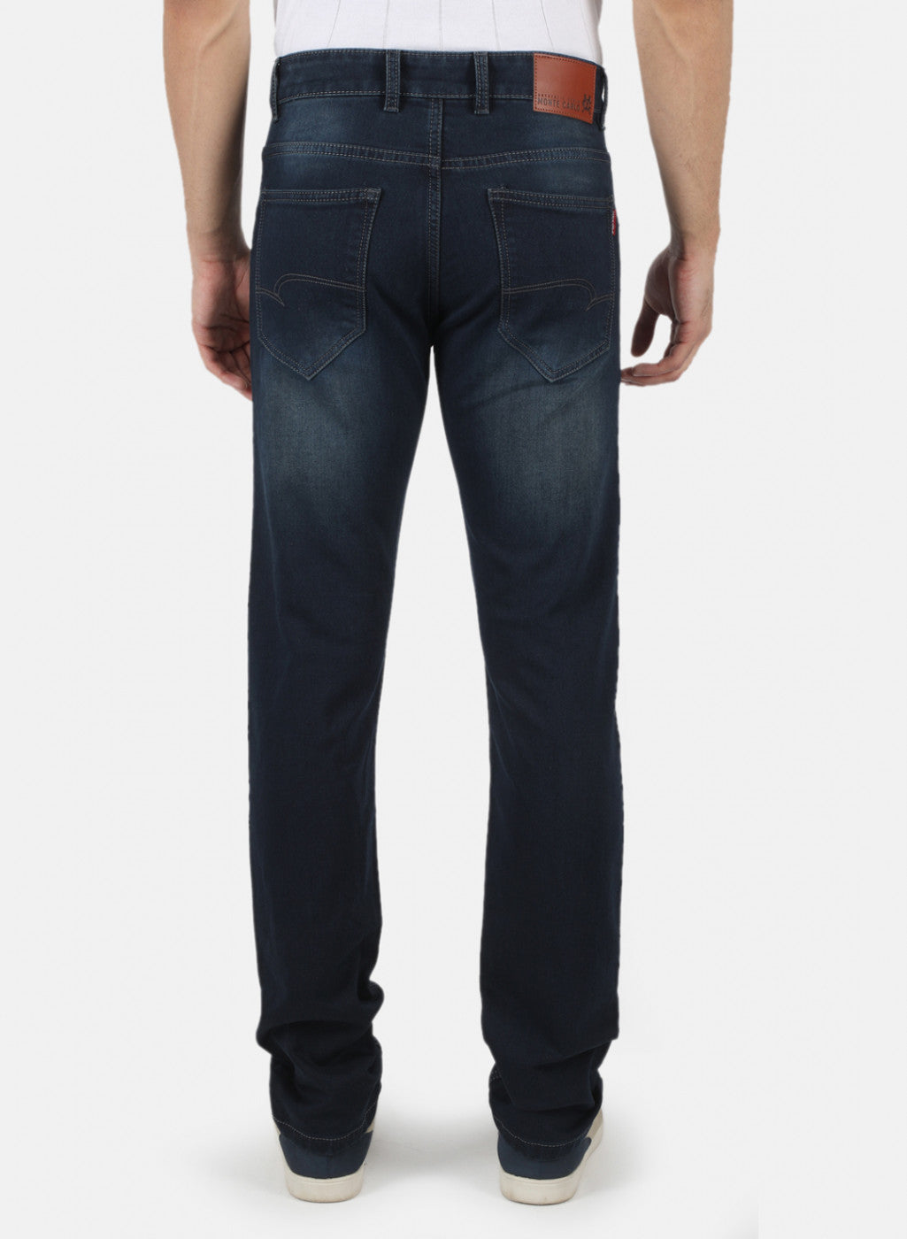 Men Black Regular Fit Denim