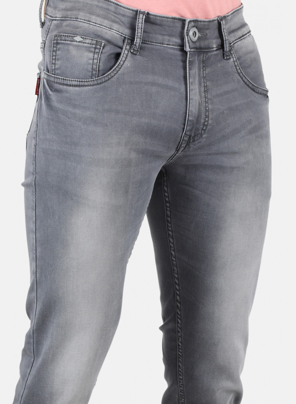 Men Grey Skinny Fit Denim