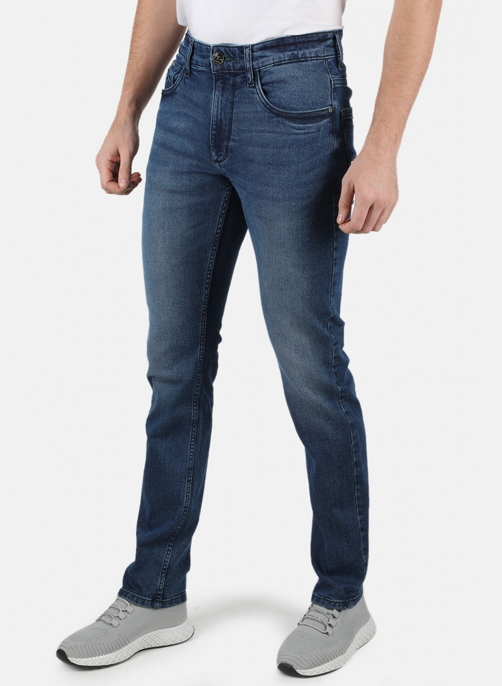 Men Blue Narrow Fit Denim