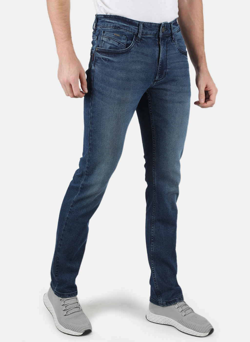 Men Blue Narrow Fit Denim