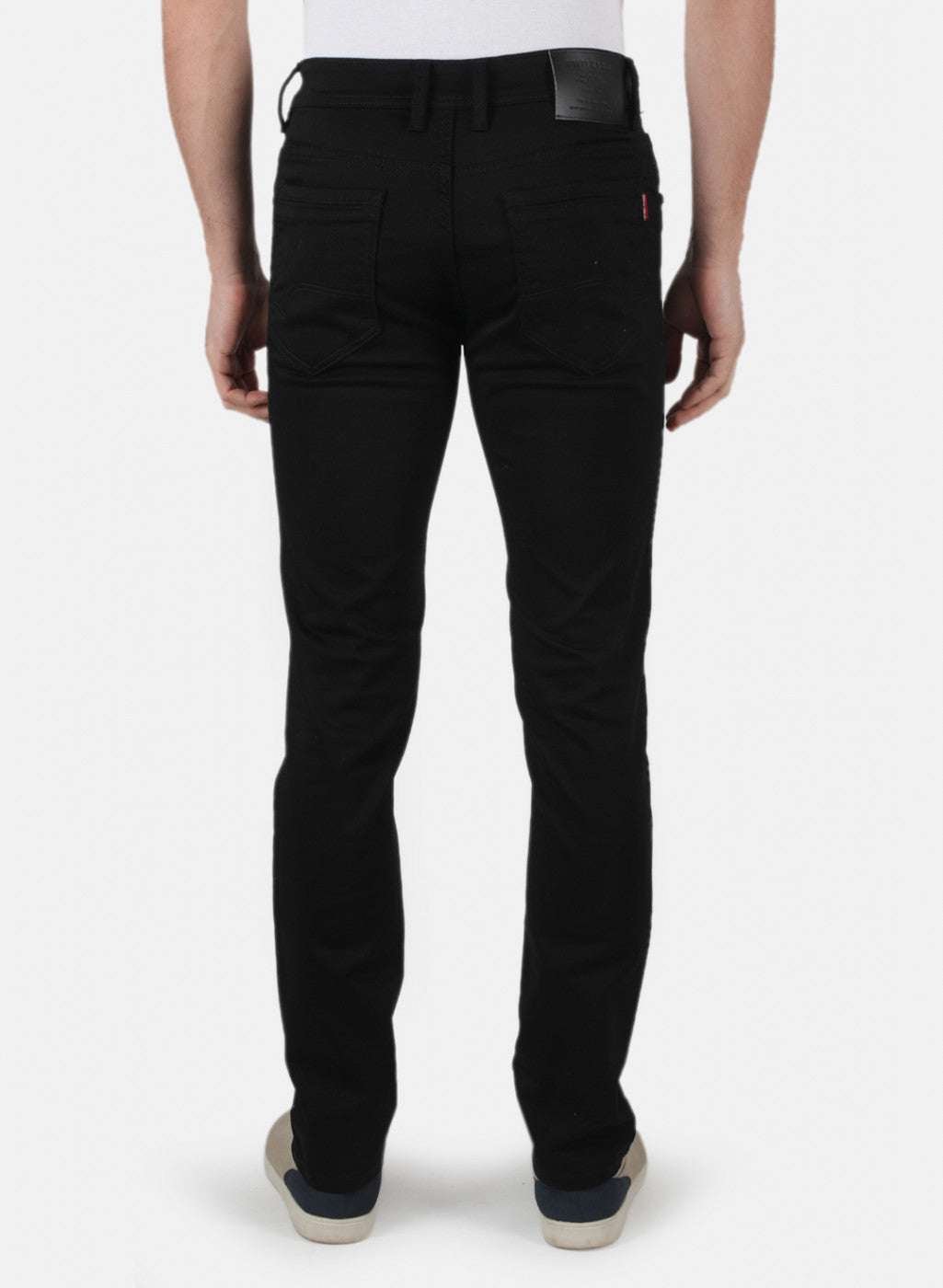 Men Black Skinny Fit Denim