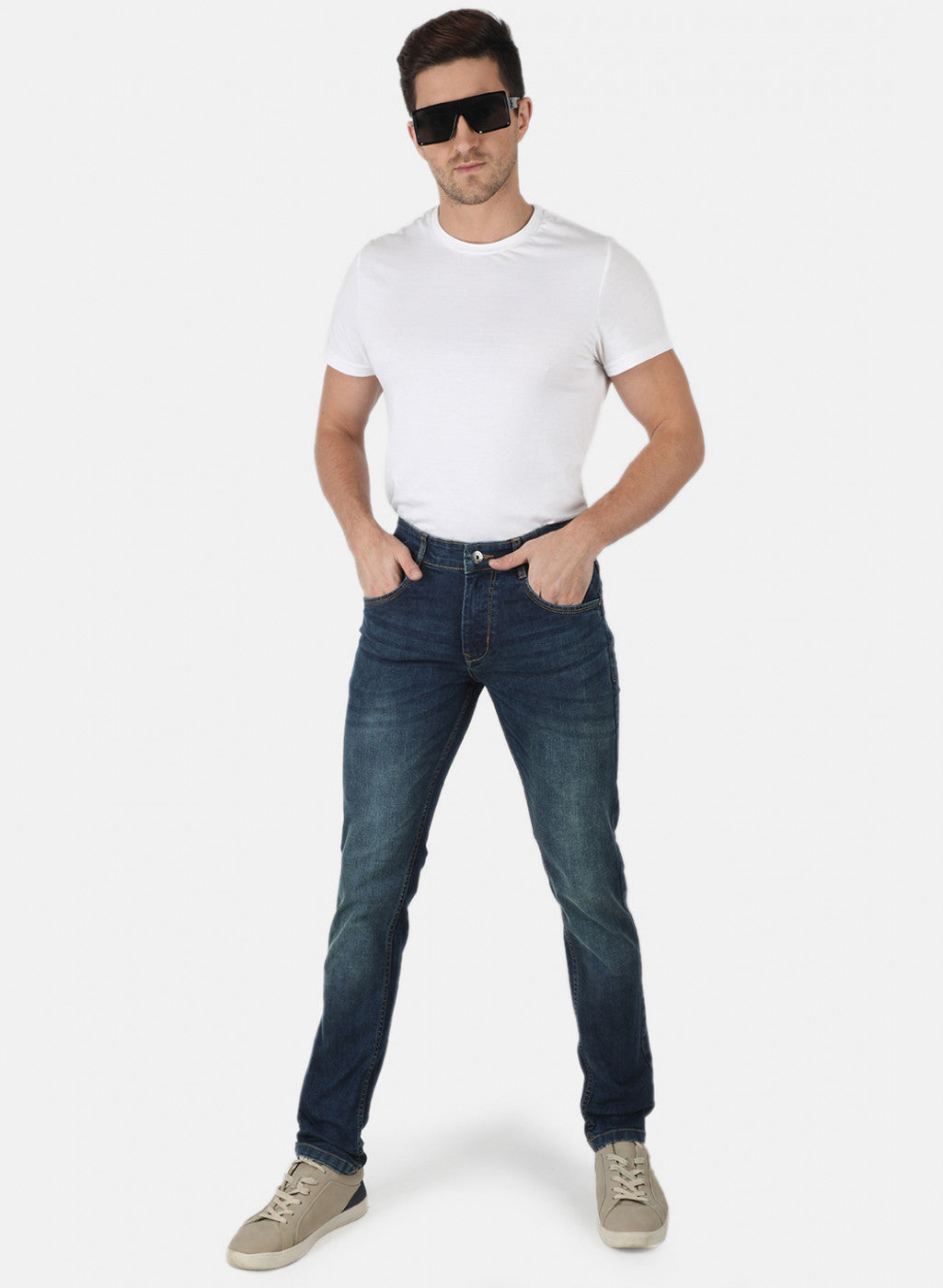 Men Blue Skinny Fit Denim