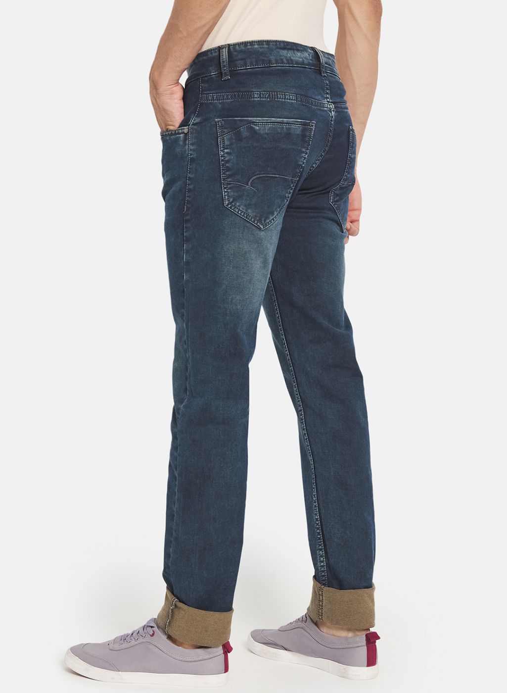 Men Blue Narrow Fit Denim